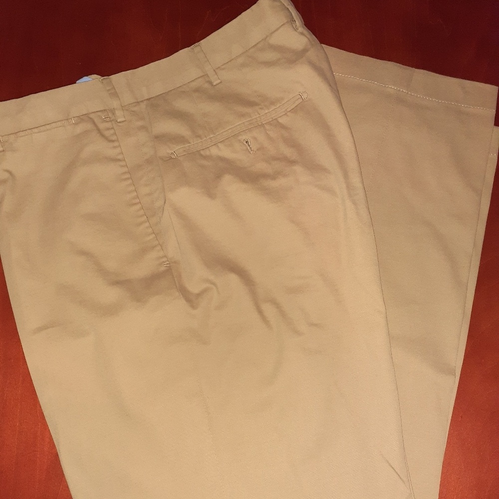 Incotex beige classic fit men's trouser
